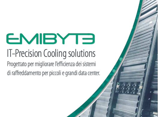 03/11/2020 - EMICON - EMIBYTE: Air Conditioning per Applicazioni Industriali - Macchine per il raffreddamento dei piccoli e grandi data center